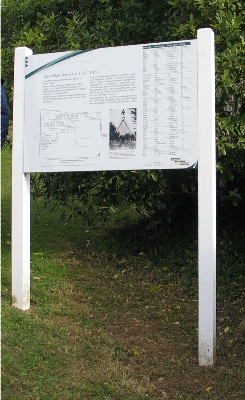 Cemetery Information Board